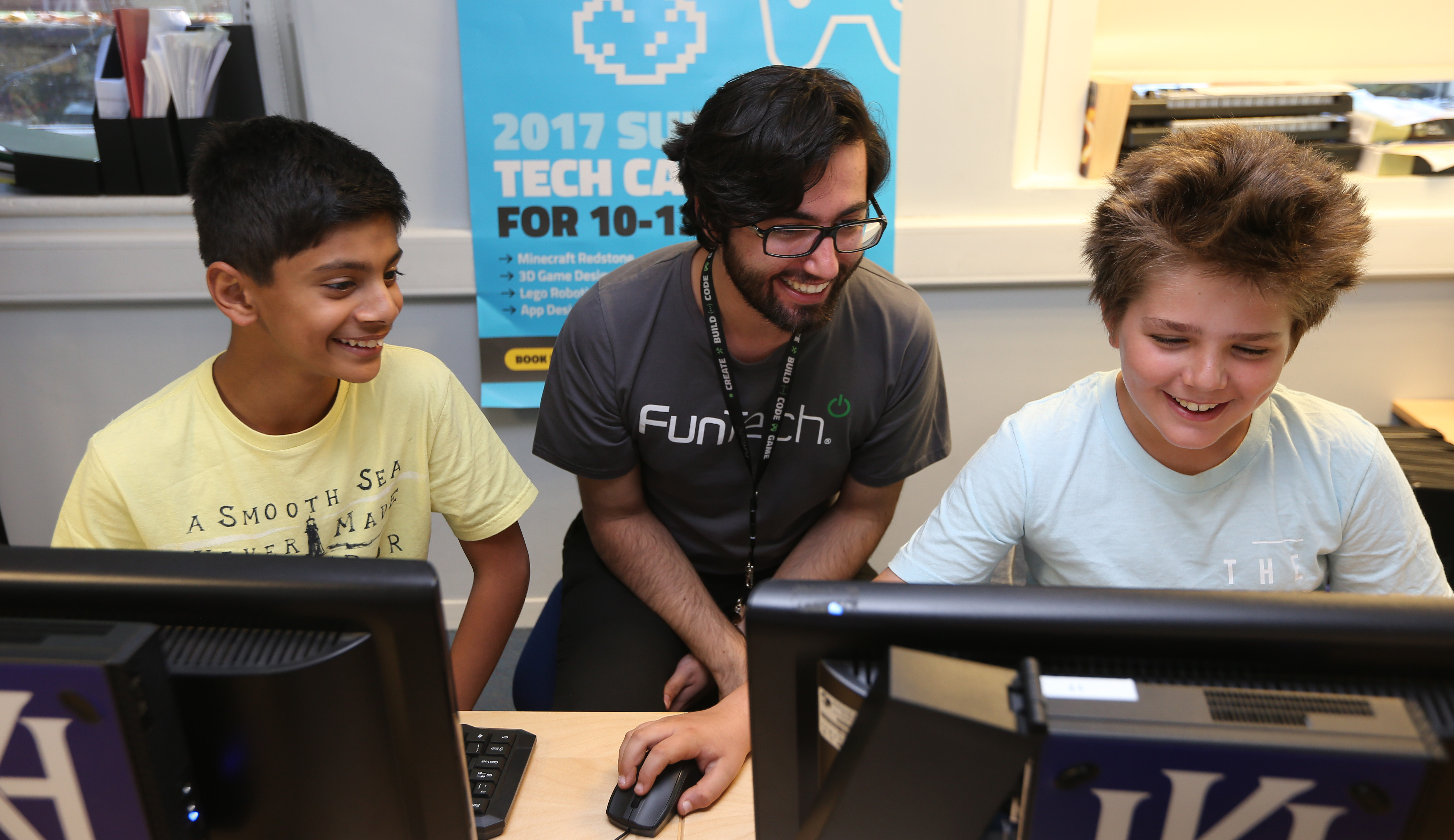 FunTech summer holiday tech camps for children