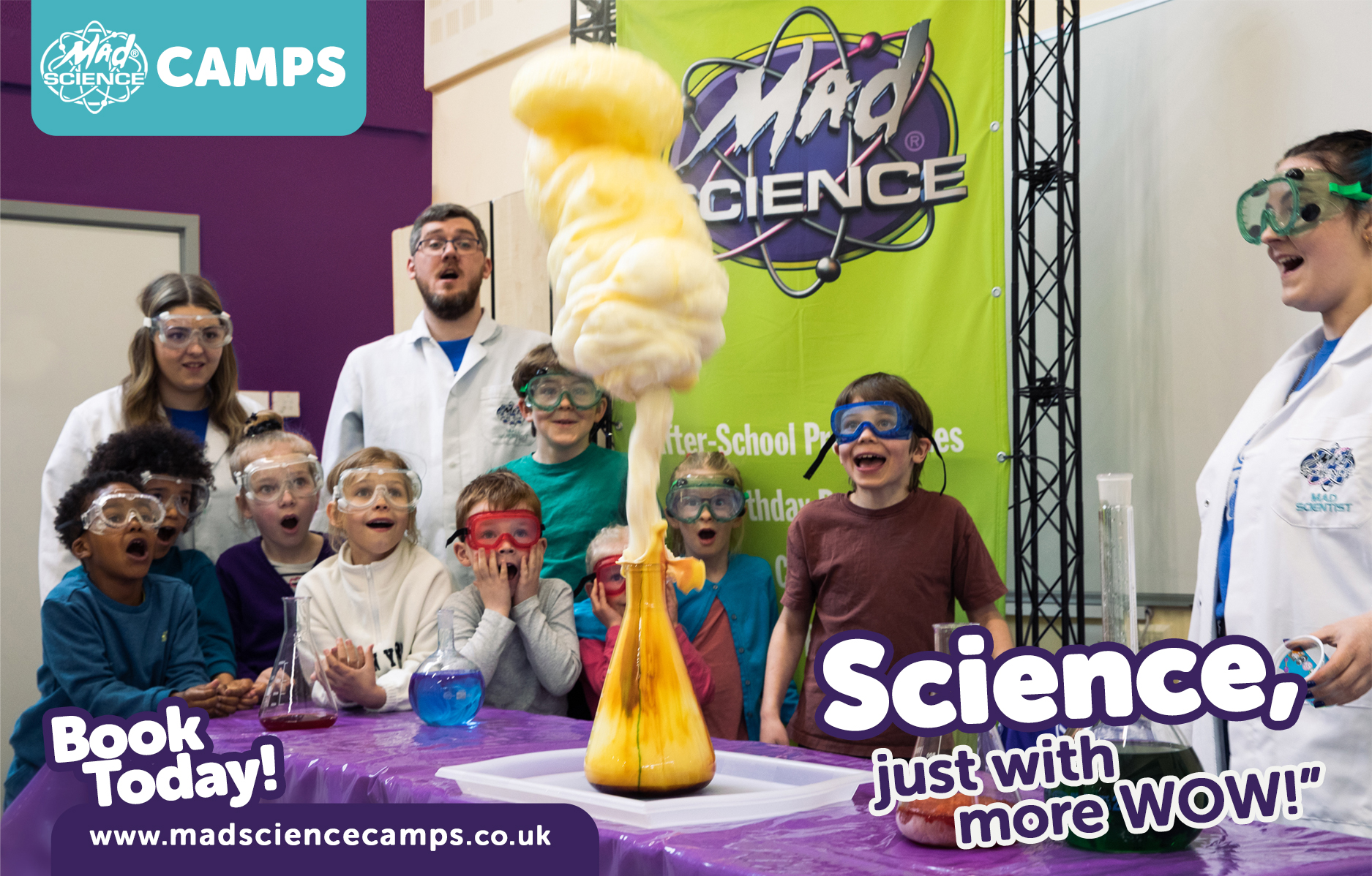 Mad Science holiday camps for children